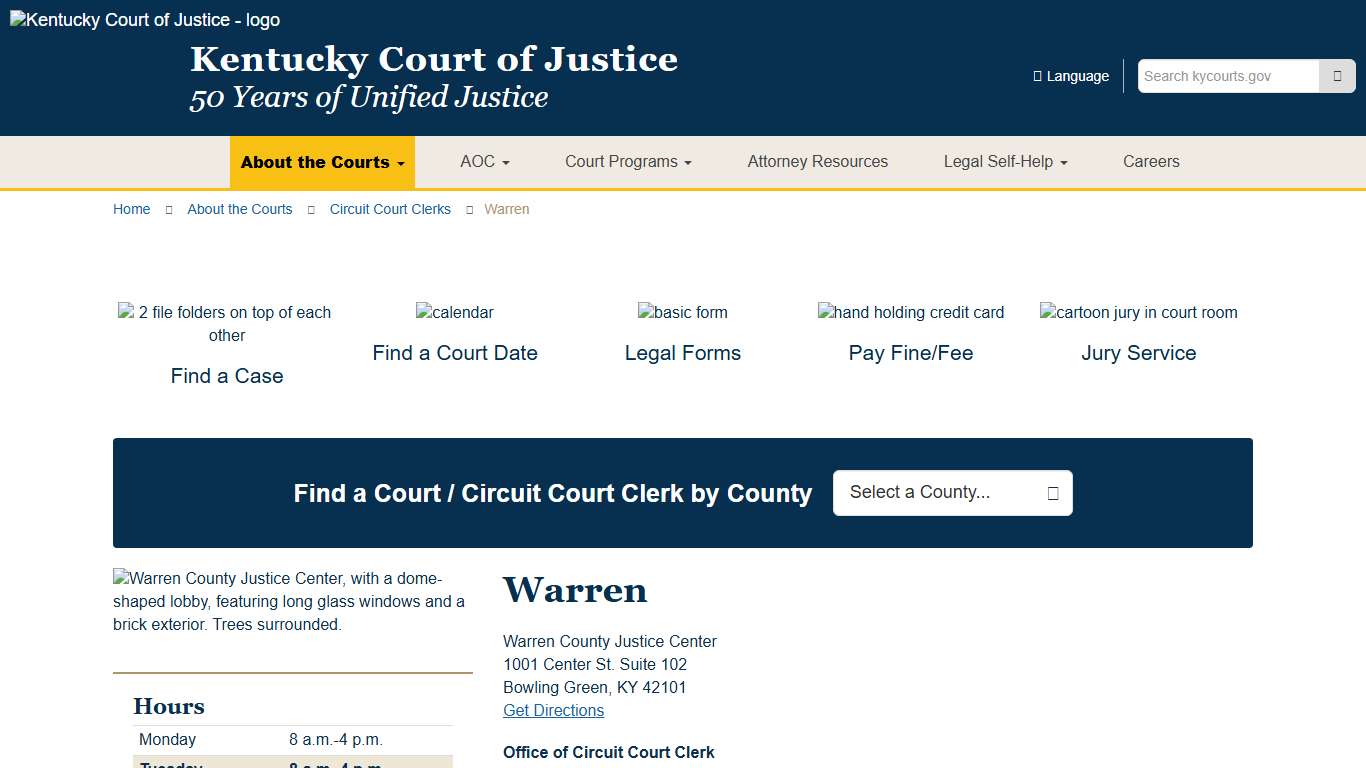 Warren - Kentucky Court of Justice