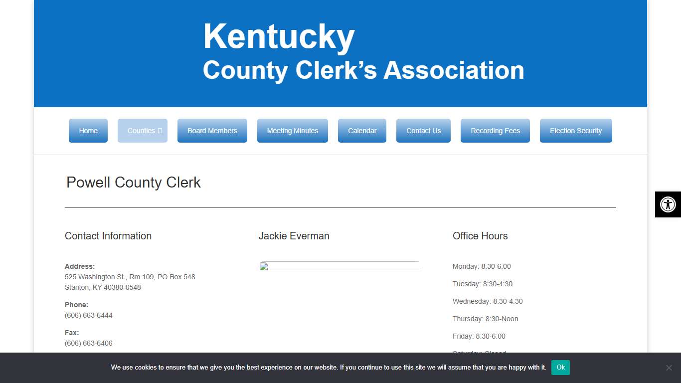 Powell - Kentucky County Clerks Directory